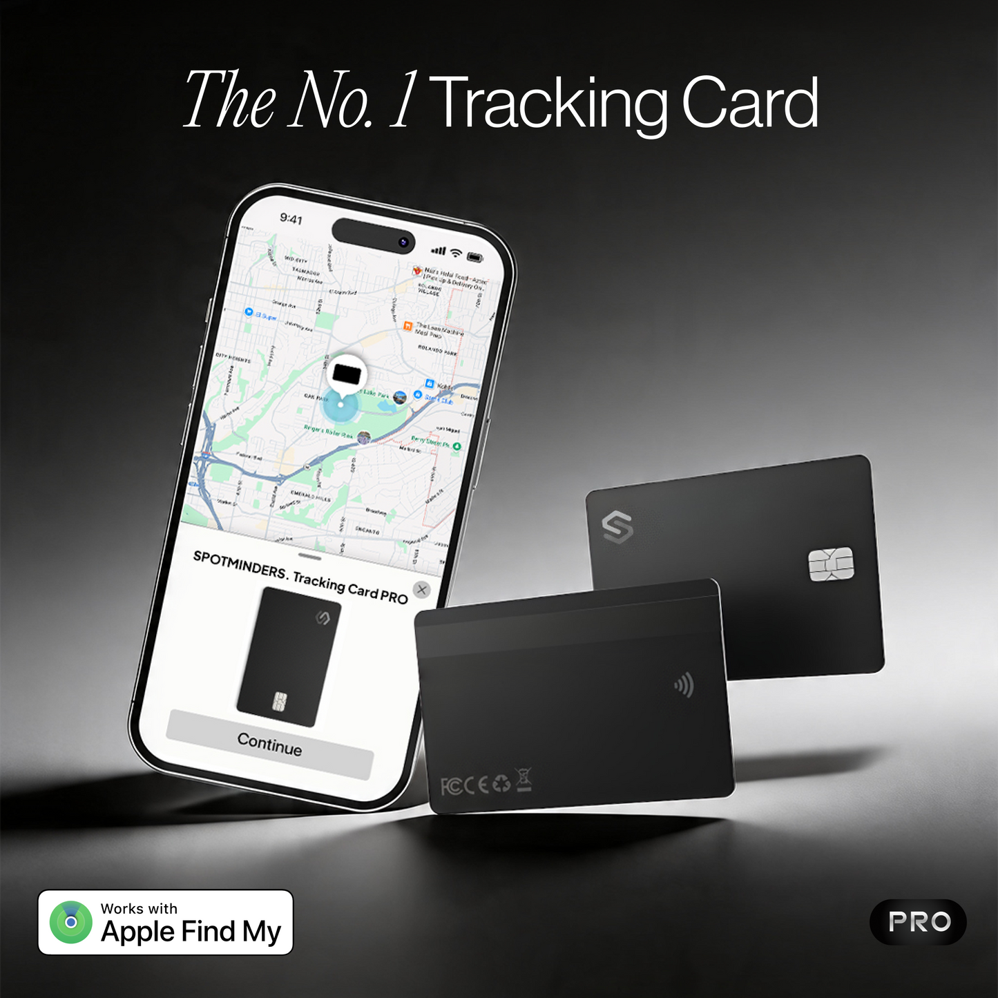 SPOTMINDERS. Tracking Card PRO